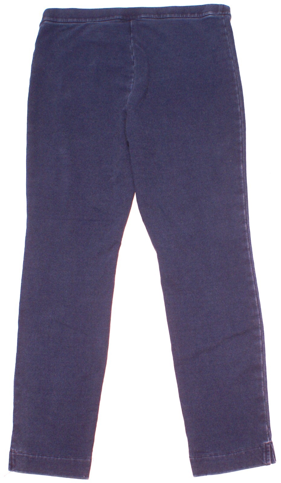 PureJill J.Jill Womens Medium Indigo Ankle Legging Pull On Blue Knit Denim Pants