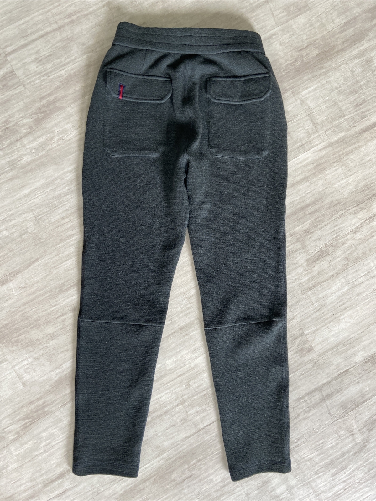 Mens Northwestern Knitting Co Worsted Merino Wool Blend Cloth Pants L Gray HTF!!