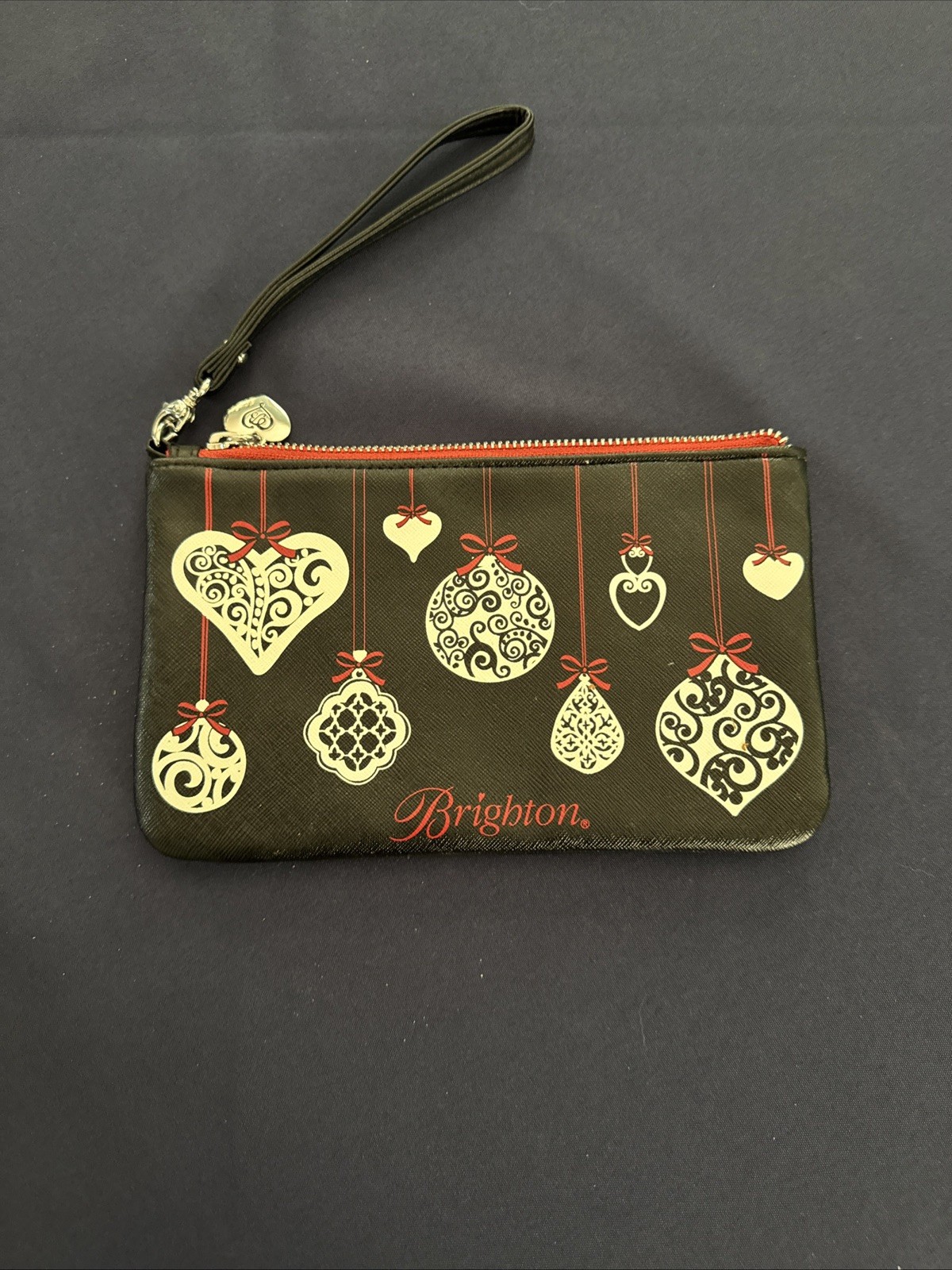 Brighton Christmas Themed Wristlet
