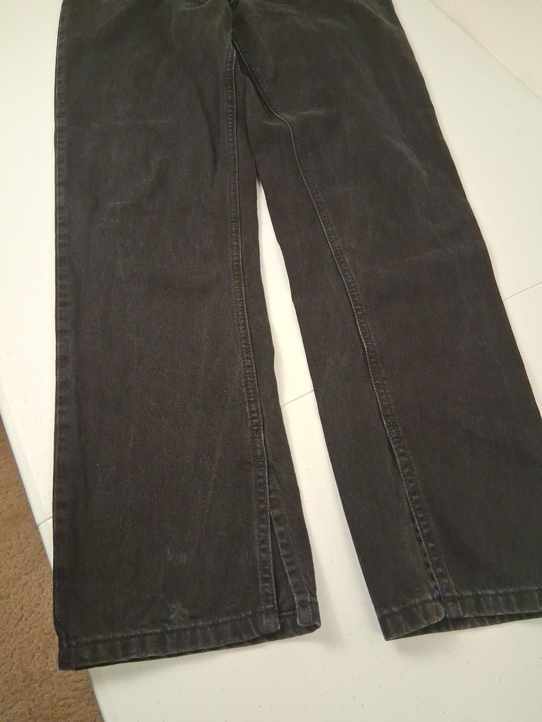 NA-KD High Rise Skinny Jean Front Slit Hem Size 40 Turkey Excellent Condition