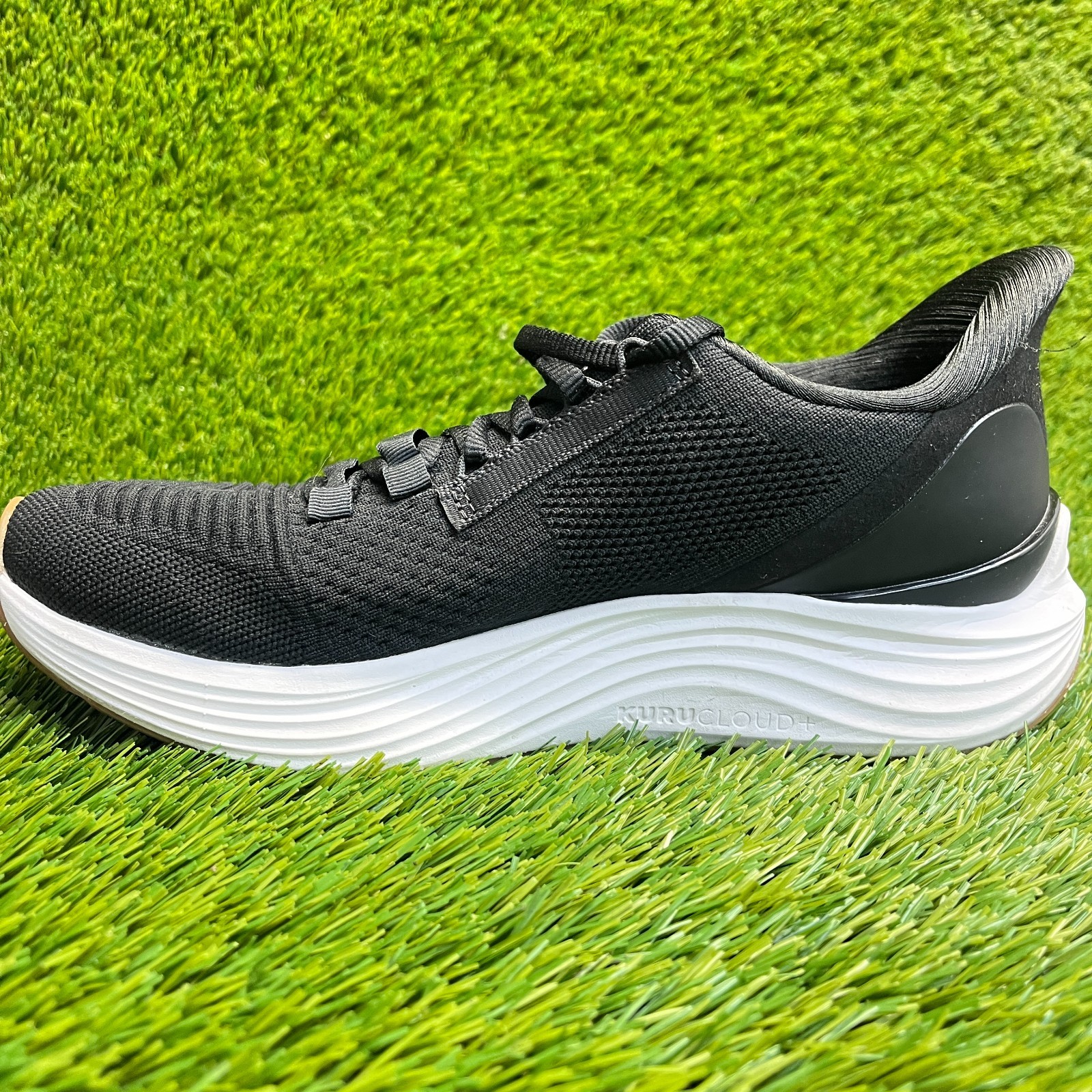Kuru Atom 2 Womens Size 9 Black White Athletic Running Walking Shoes Sneakers
