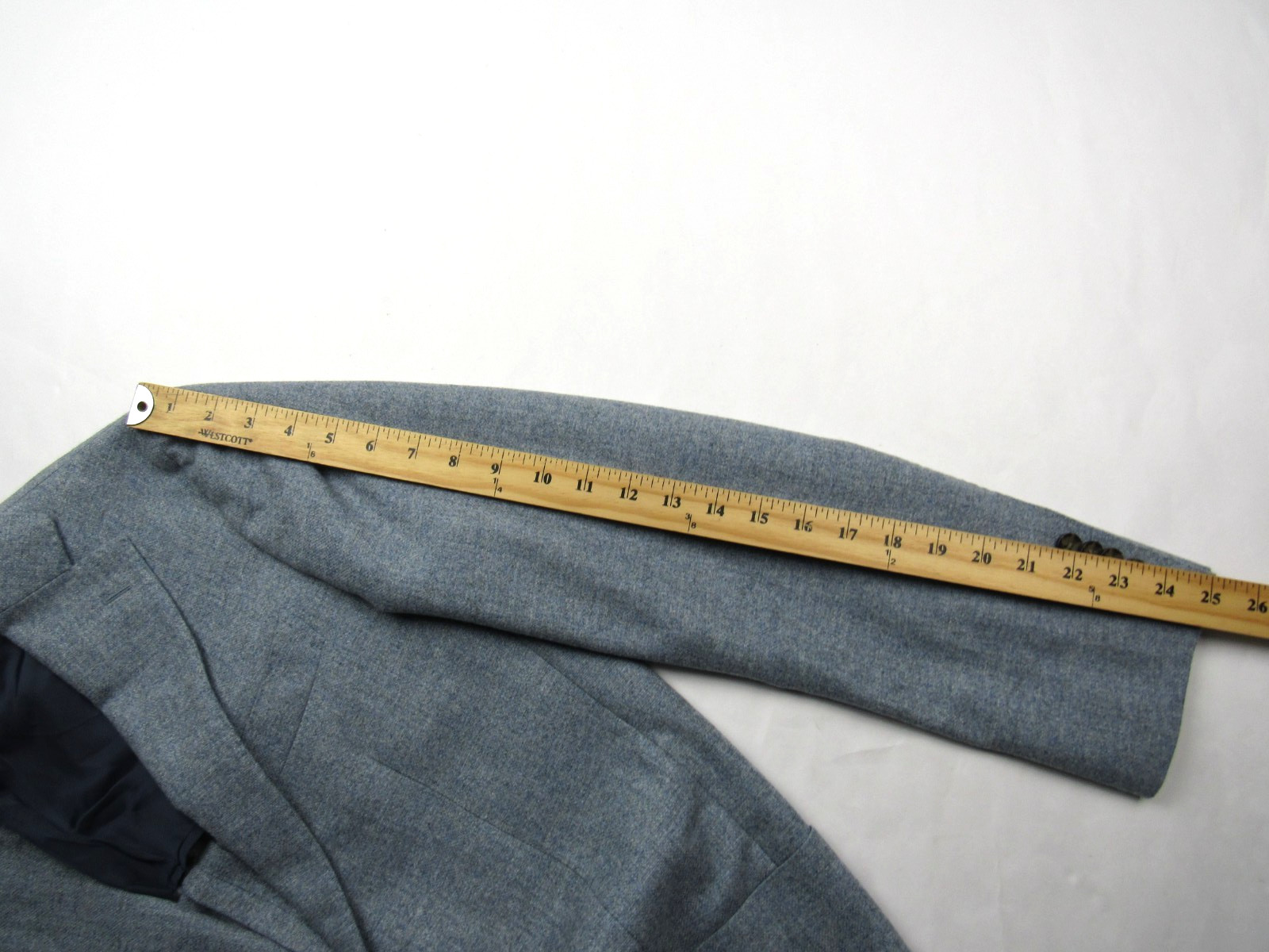 Suitsupply Havana Patch Light Blue Solbiati Half Lined Men’s Sport Coat 38L Slim