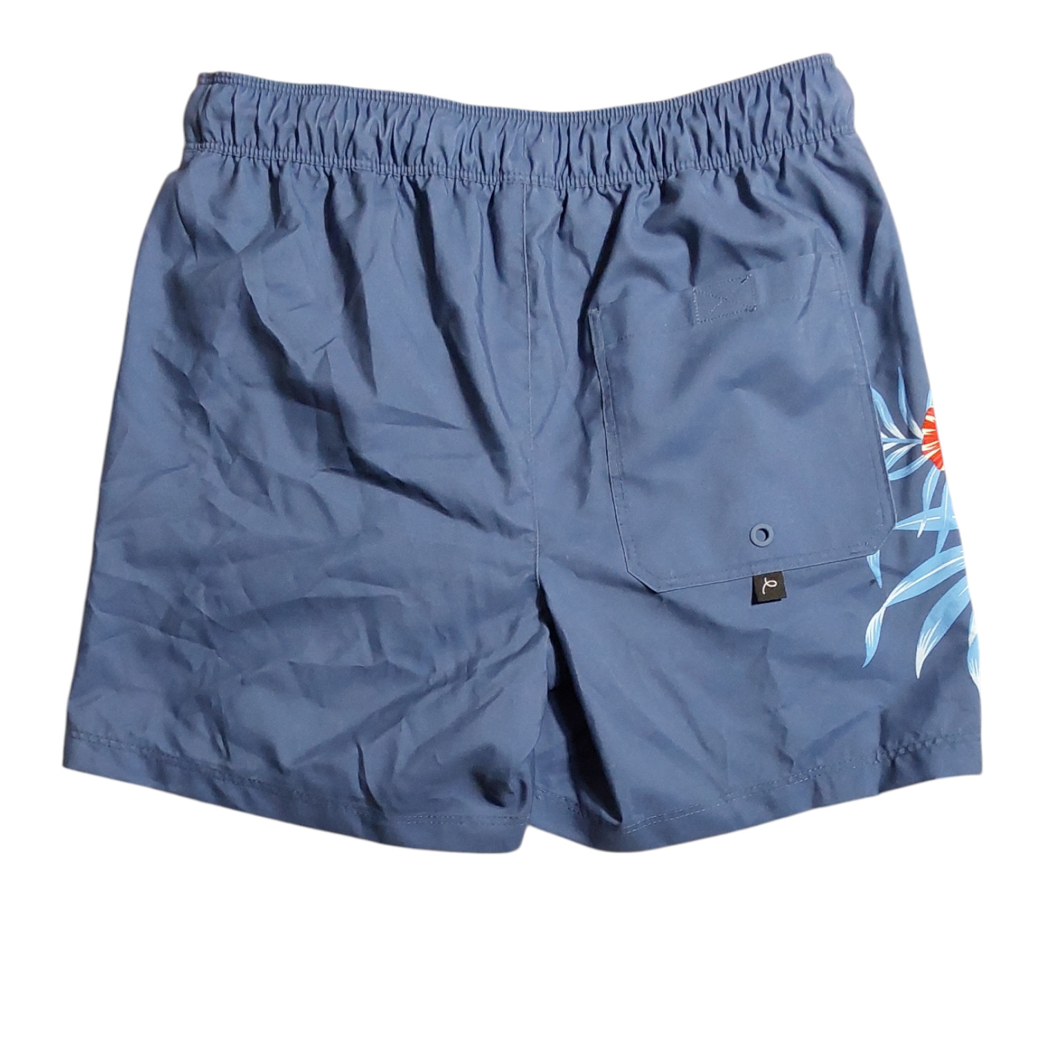 Art Class Boys Size L UPF50+ Elastic Waist Mid-Thigh Length Swim Shorts FREE S&H