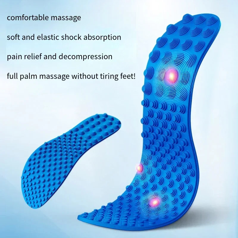 Finger pressure board Massage Insole Relieve foot fatigue Shoes Insoles Men Woma