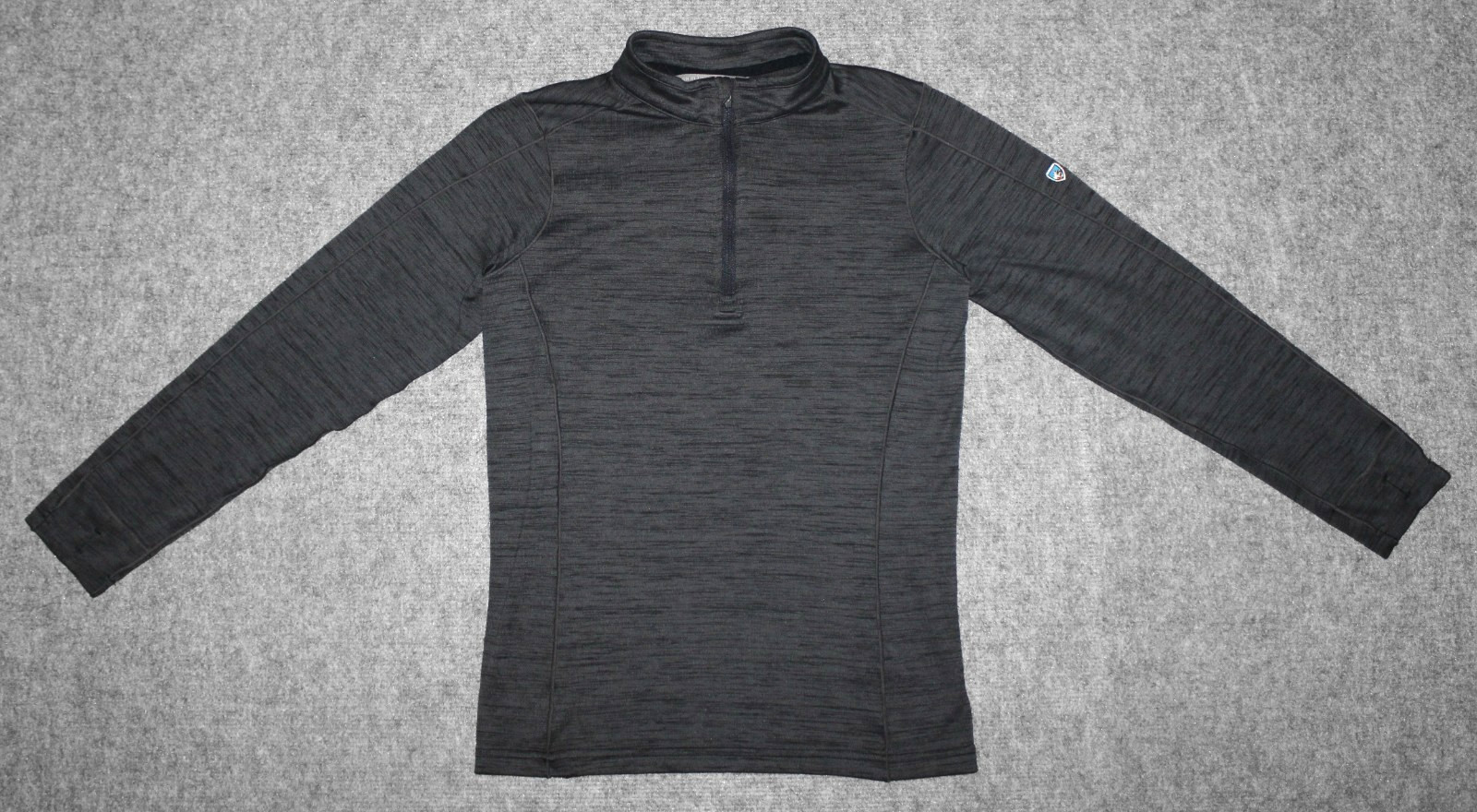 KUHL KID’S ALLOY 1/4 PULLOVER 7568 Lighweight Graphite Gray L (14-16) Pullover