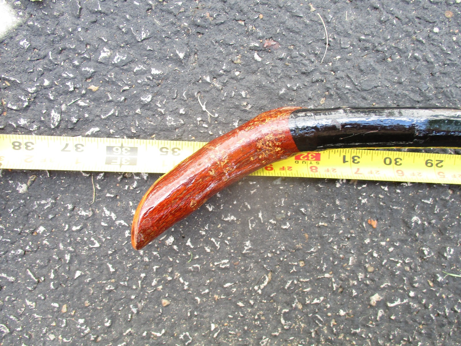 Vintage 35-1/2″ Blackthorn Walking Stick Black Thorn