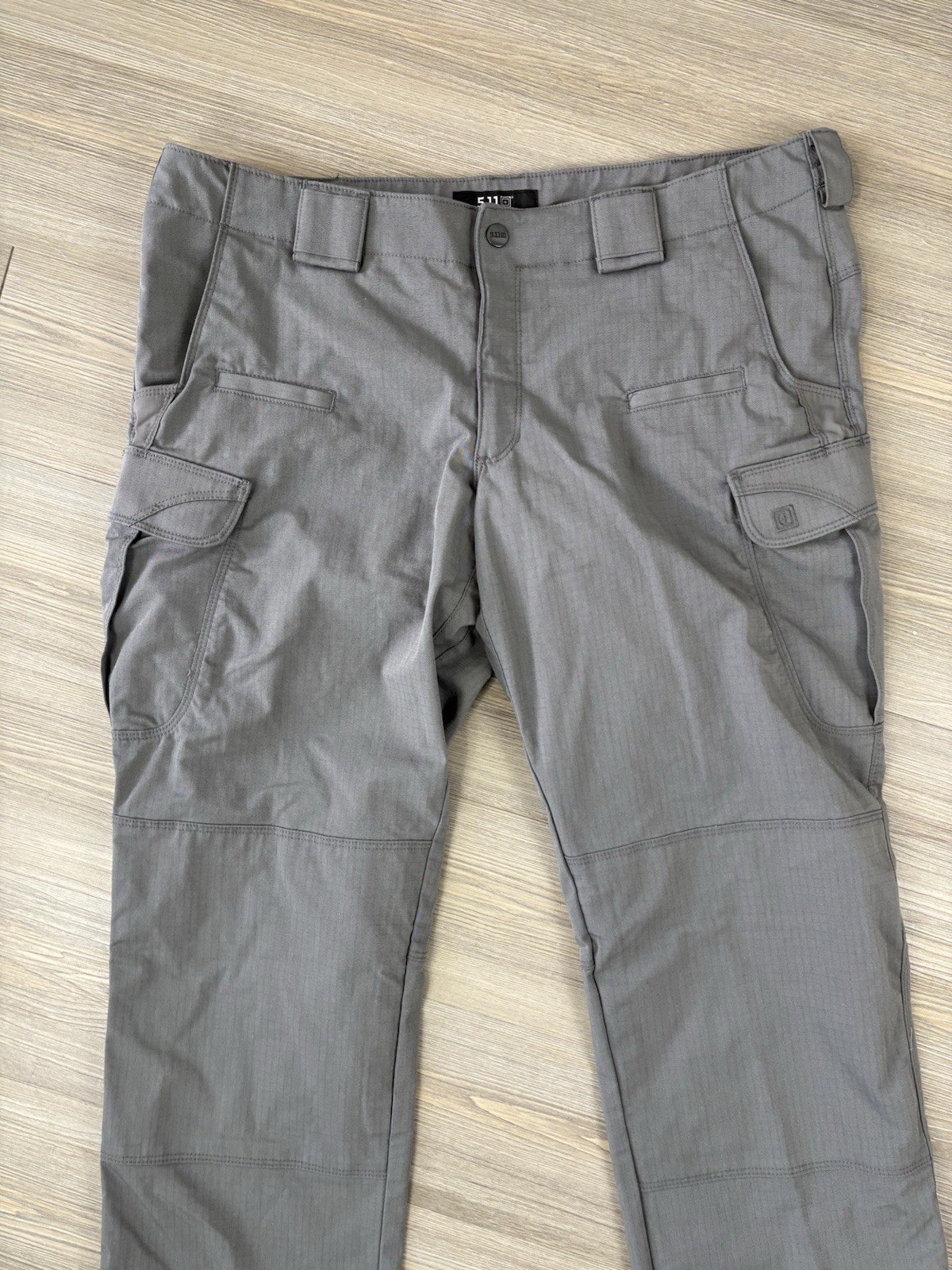 5.11 Tactical Stryke Cargo Pants Flex-Tac Ripstop 40×35 Grey Regular Fit