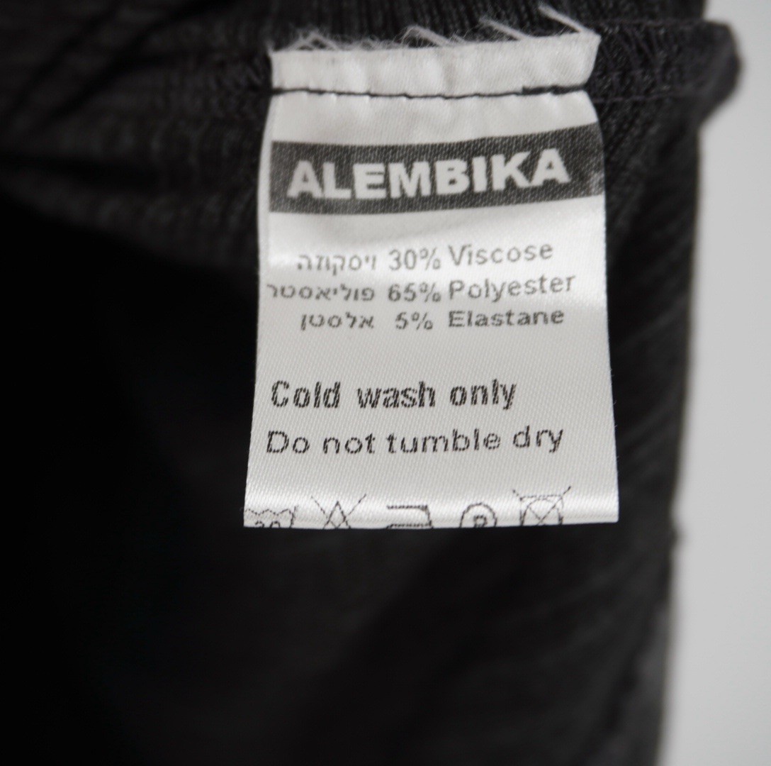Alembika Top Womens Size 3 Gray Relaxed Flowy Lagenlook Long Tunic Patchwork