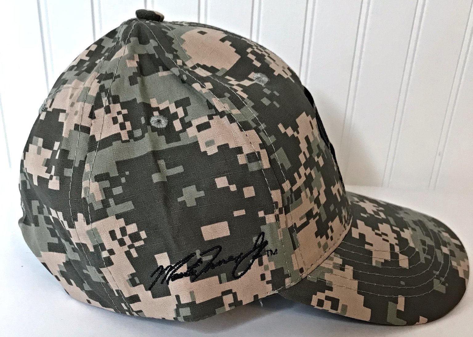 NAPA Racing Intrepid Fallen Heroes Fund Camo Ball Cap Hat 56 Truex 28 JR Capps