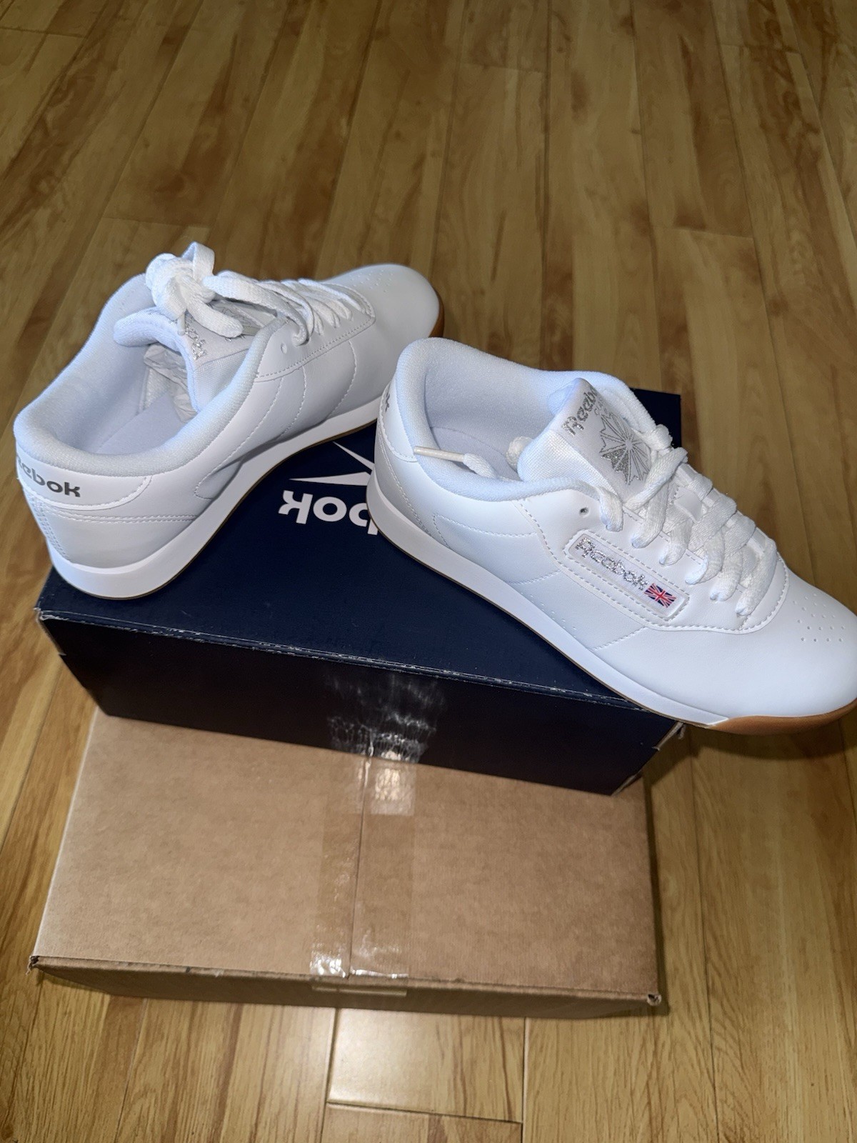 Reebok Princess Women’s White Low-Top Leather Sneakers