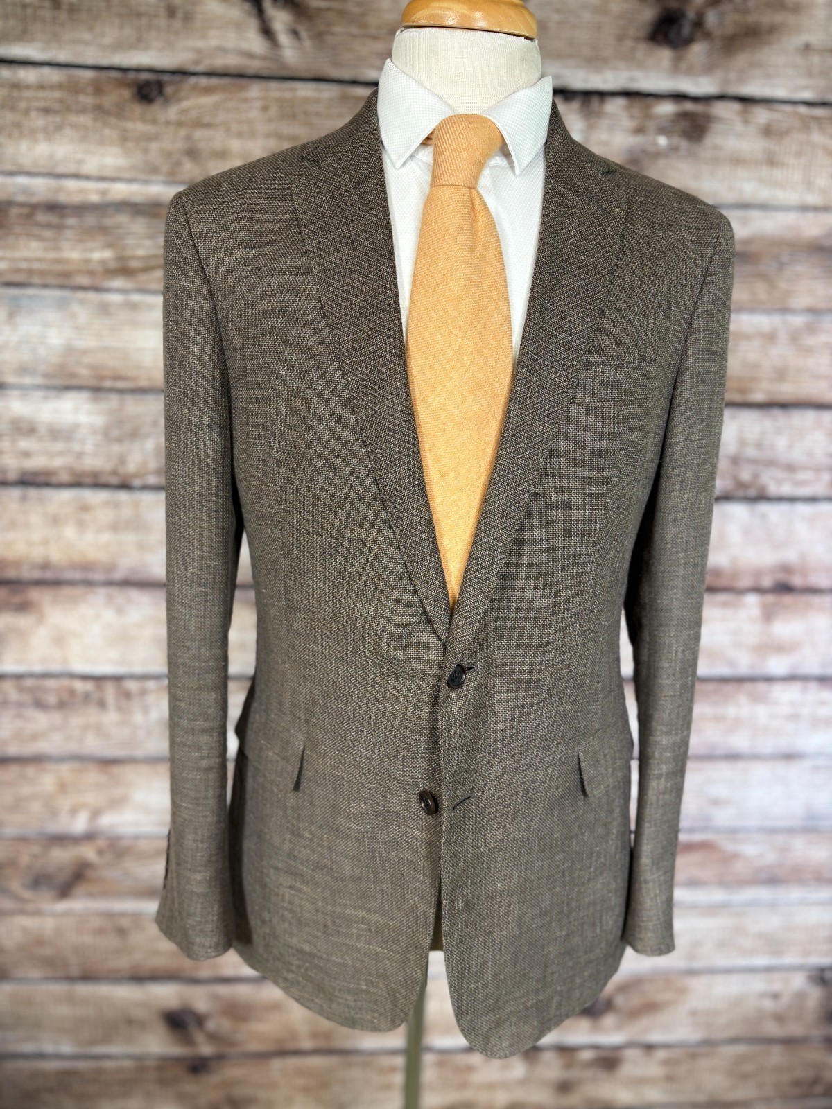 Ralph Lauren Purple Label Linen Wool Nigel Blazer Size 40 L