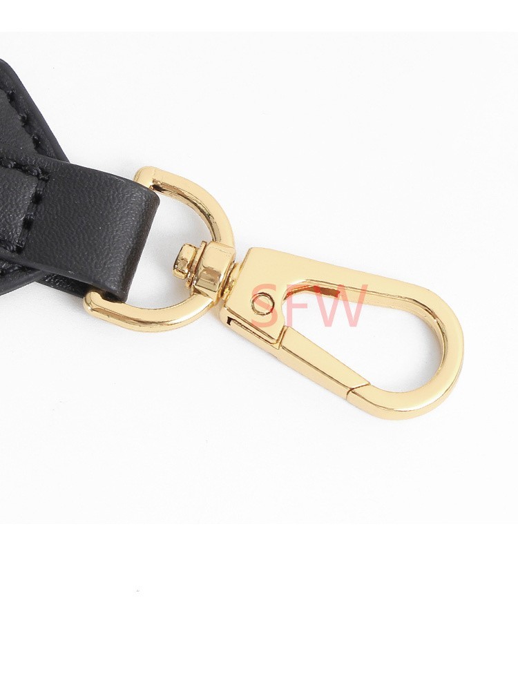 Purse Strap For Black LE 37 Bucket Handbag Replacement Leather Strap