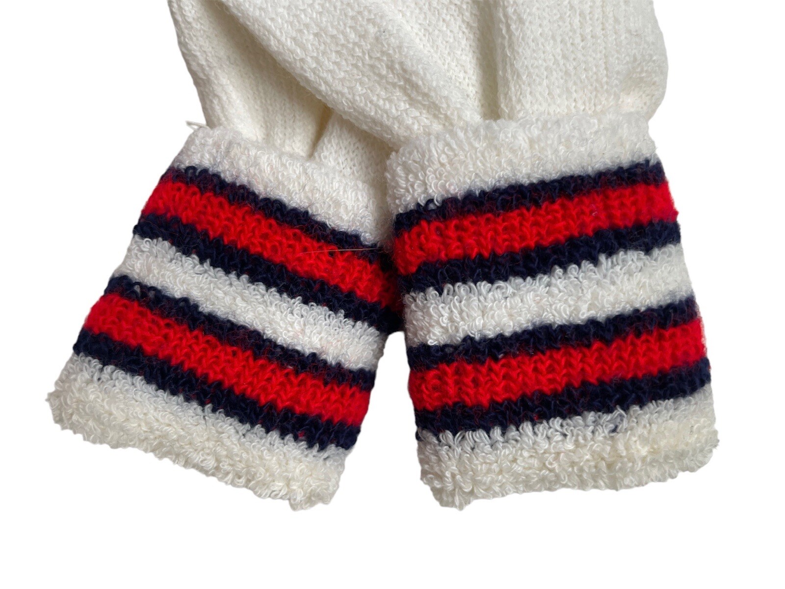 vintage PLUSH terry turn cuff action sport socks girls size 6-8.5 deadstock NWT