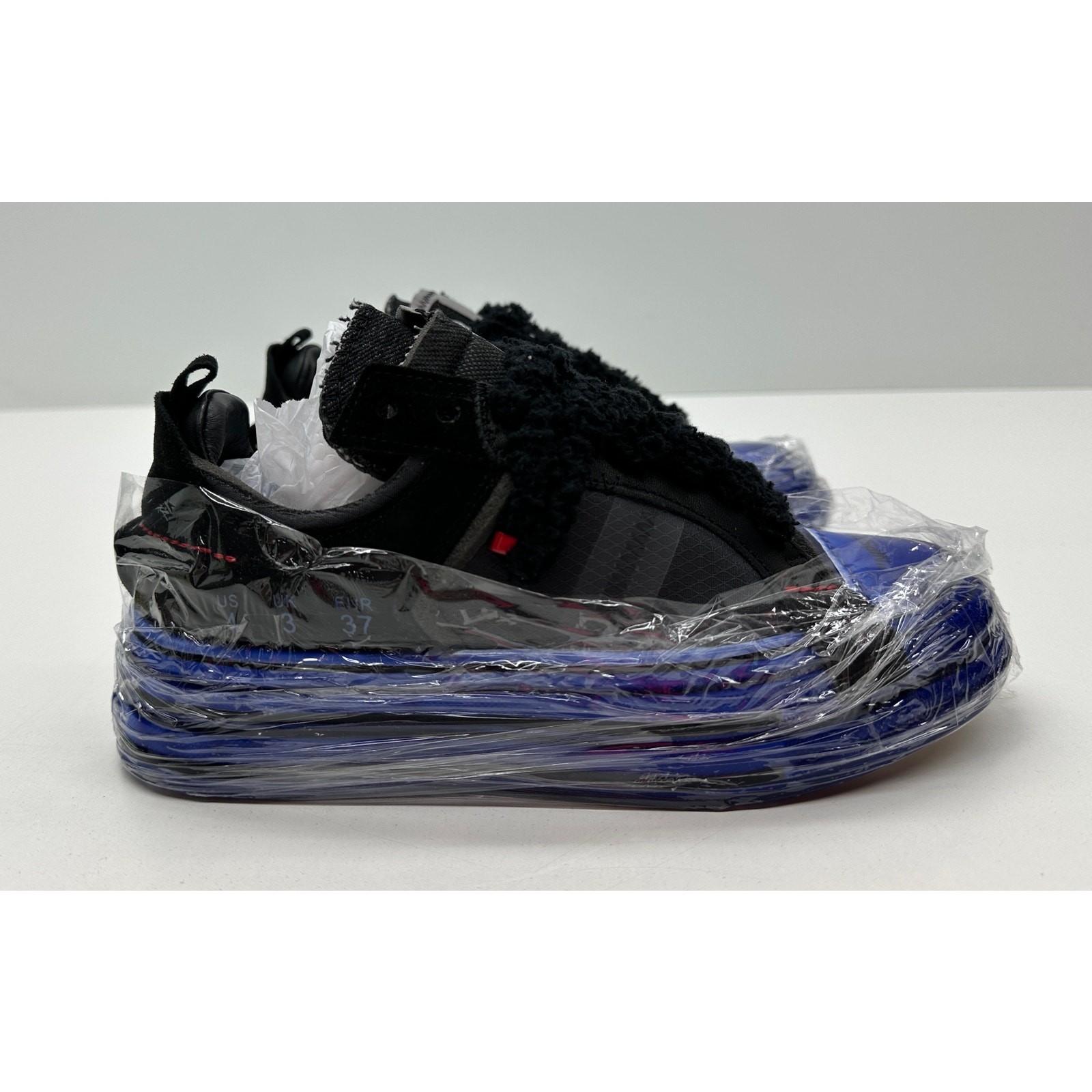 SIA COLLECTIVE RETURN LOW SNEAKERS NIPSEY FOREVER BLACK SIZE M4 W6 NIB #09S