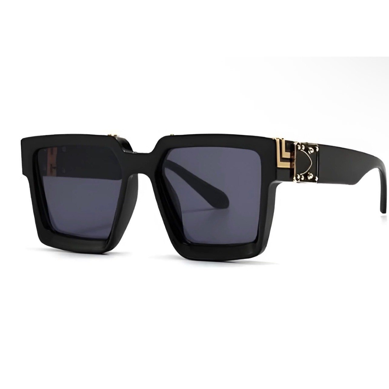 Designer Shield Sunglasses Black Lens Fashion Outdoor Driving Hip Hop Lentes New