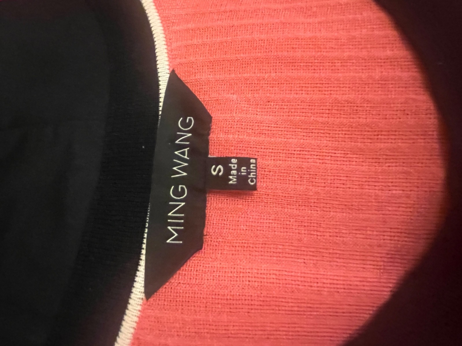 Nice! Ming Wang Women’s Pink Ribbed Knit Tank Top! Sz. S