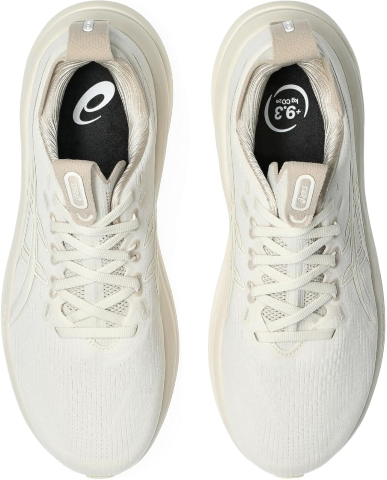 ASICS Men’s Gel-Nimbus 28 Running Shoes – Soft Oat/Cream – 10