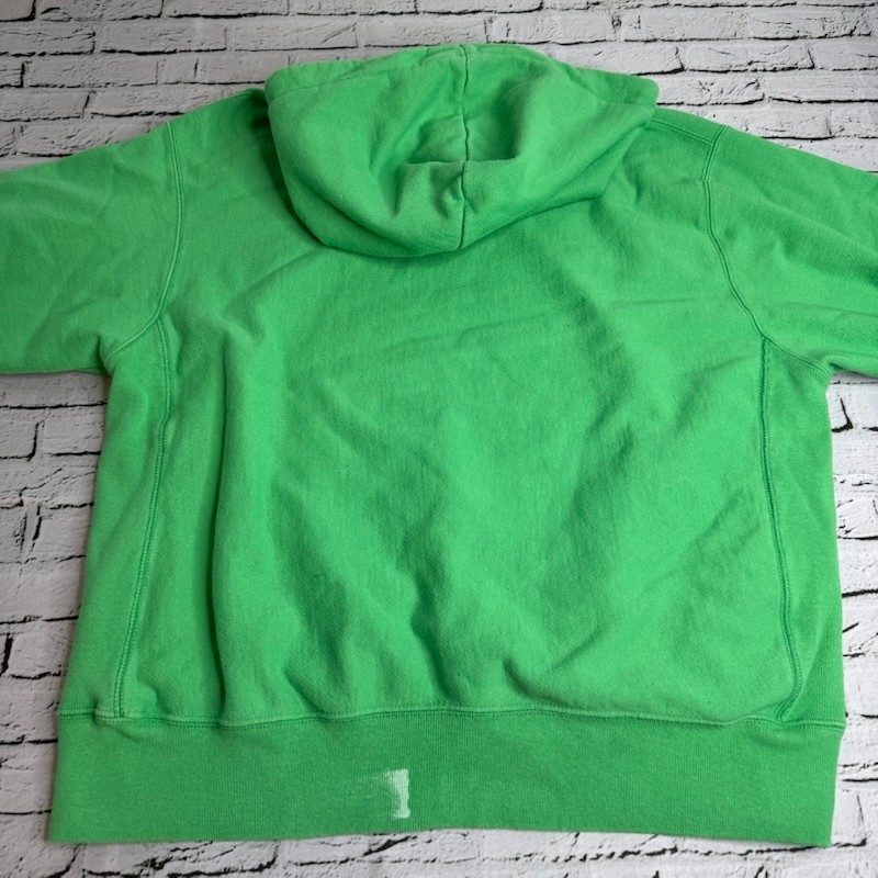 Champion Reverse Weave Heavyweight Pullover Hoodie Sweatshirt Mens Large Green
