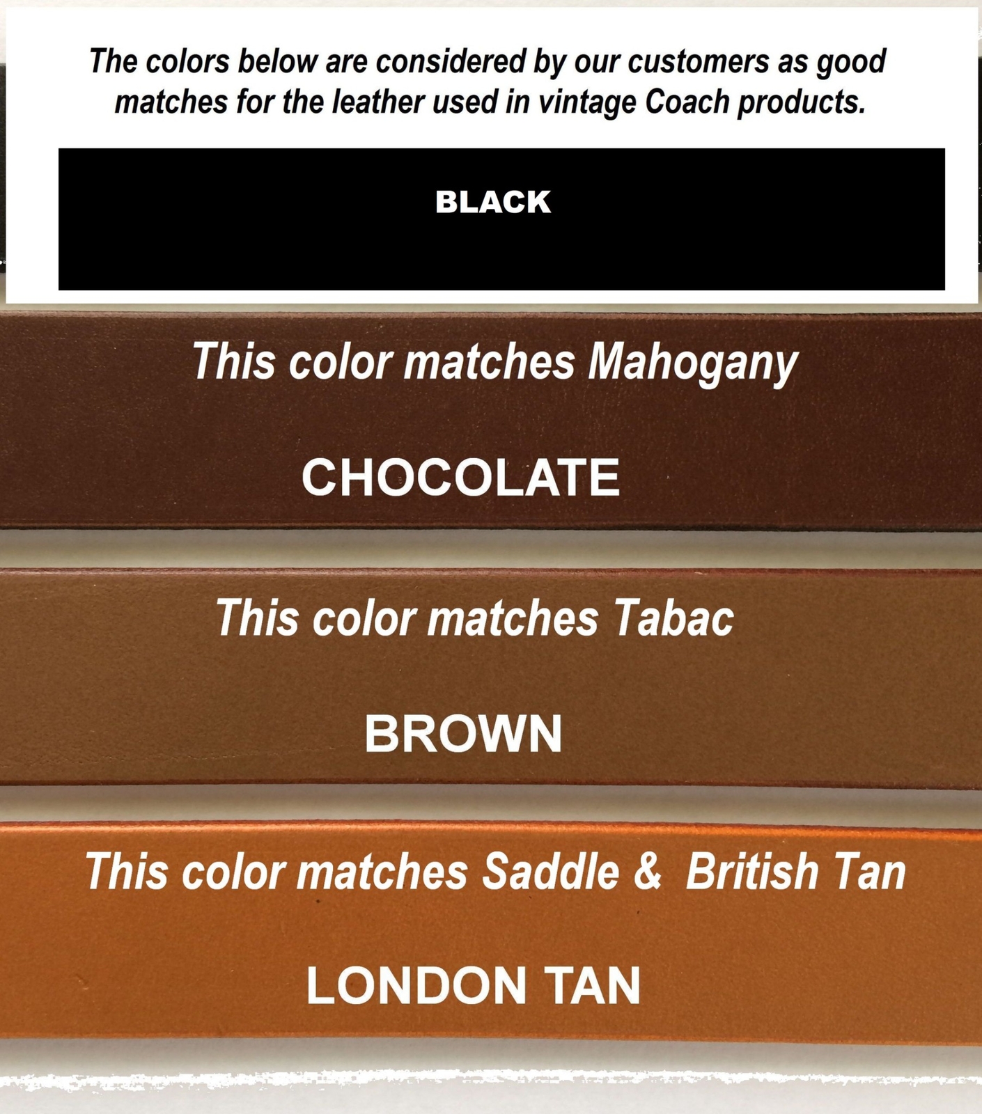 1 in. wide Thick Leather Cross Body or Shoulder Purse Bag Replacement Straps