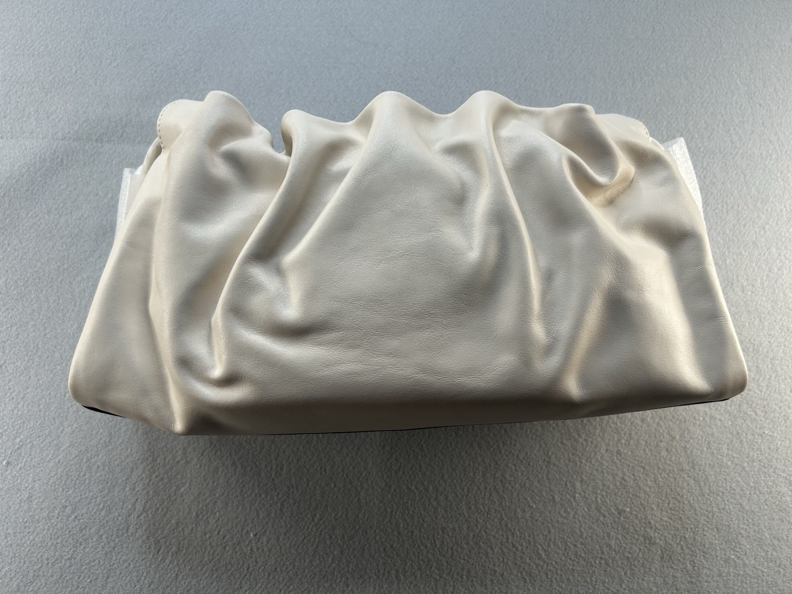 Coach Large Faye Clutch CCE68 Chalk Bone White Leather Bag New With Tags NWT