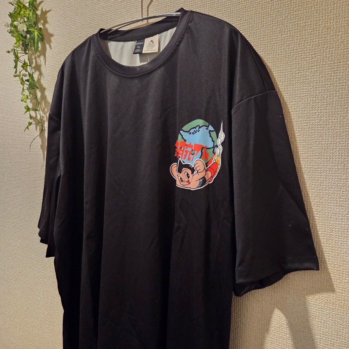 Astro Boy Mighty Atom Graphic T-Shirt XL Black Osamu Tezuka Anime