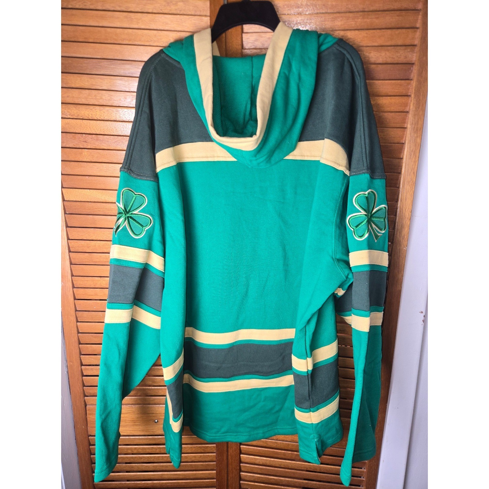 New York Knicks ’47 St Patricks Day Superior Lacer Hoodie Mens XXL