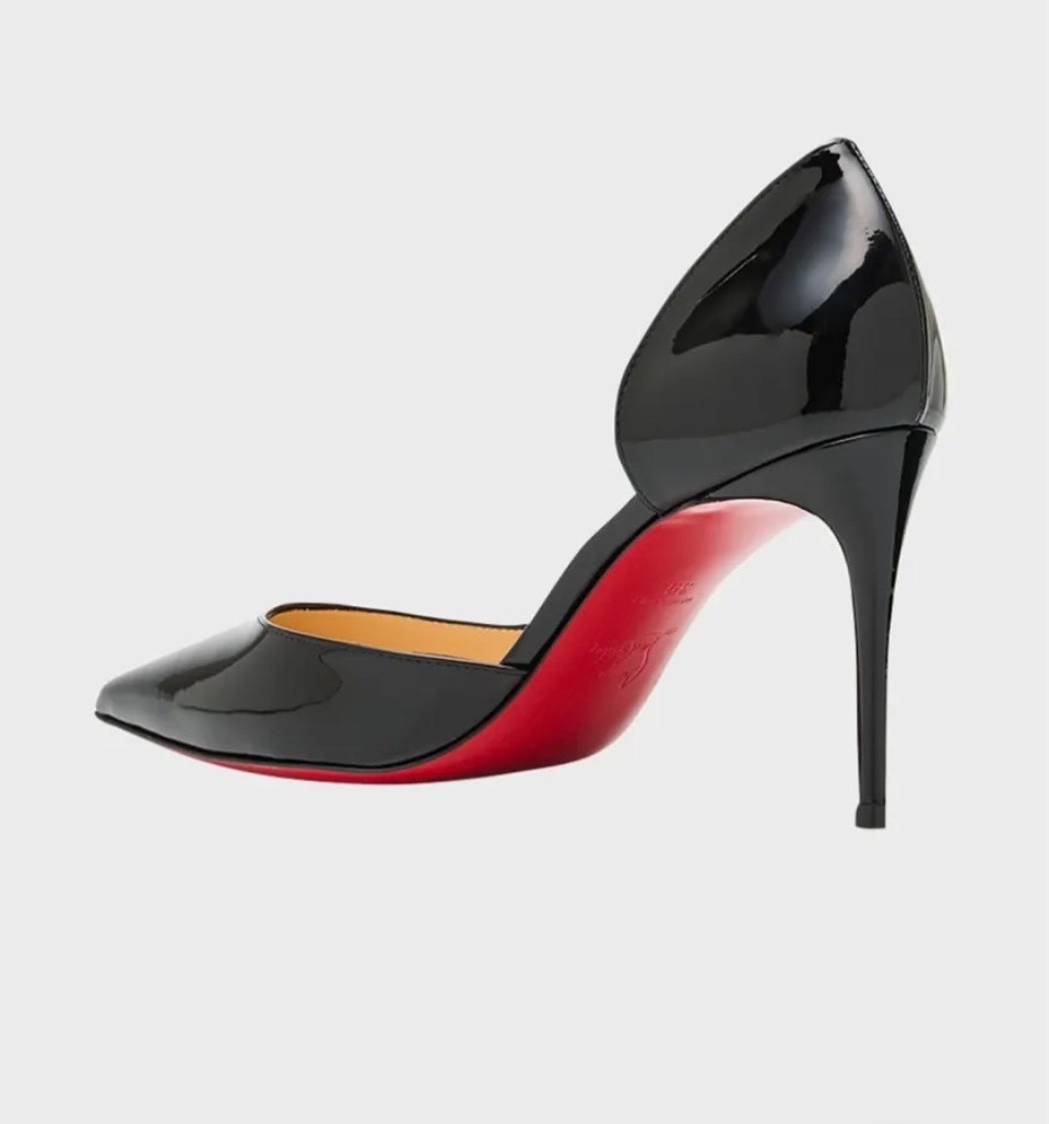 New with Box Size 43 Christian Louboutin 85mm Iriza Patent Leather Pumps $945
