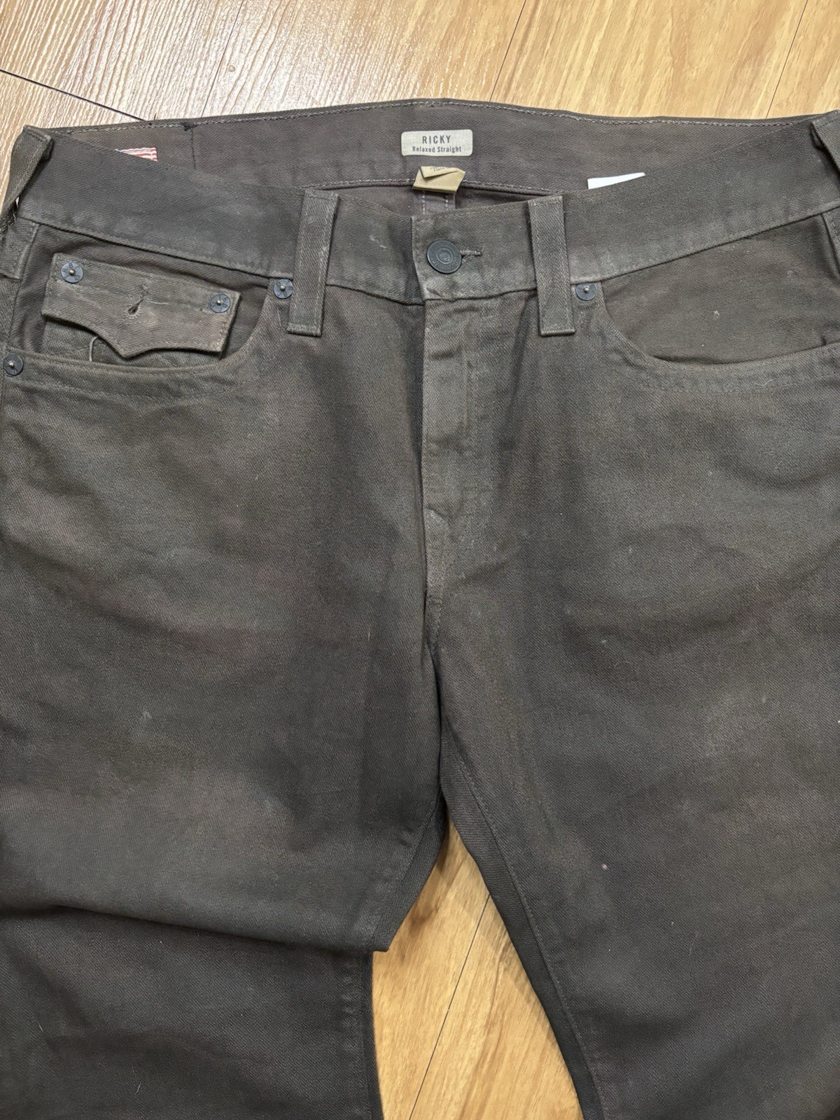 True Religion Jeans Brown 2 Tone Men’s 34