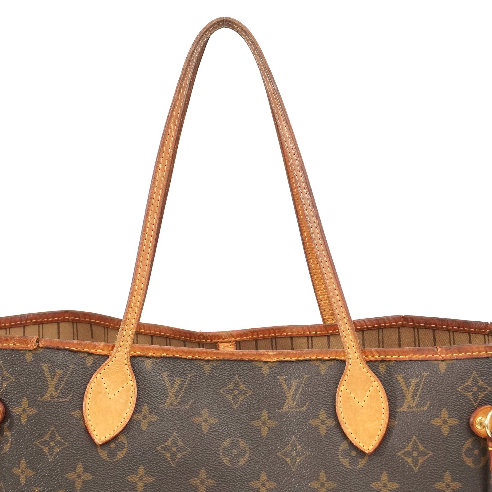LOUIS VUITTON LV Monogram Neverfull MM M40156 Tote Bag VI2094 Auth #54372A