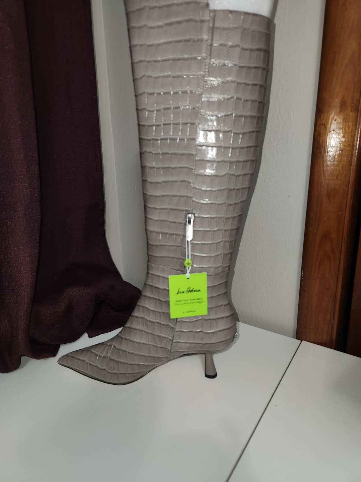 Sam Edelman Women’s Taylin I Antico Gray Size 9 Knee High Boots