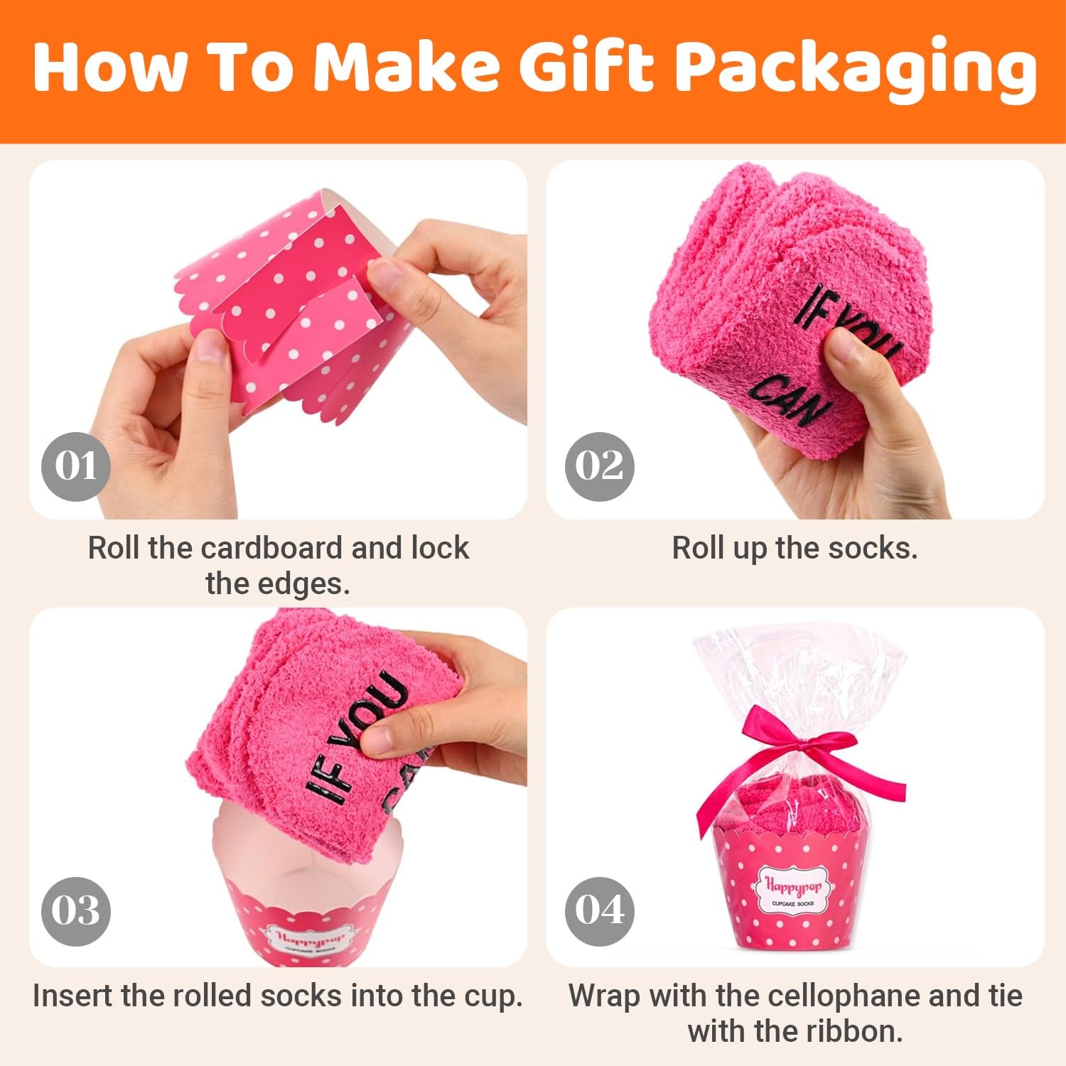 HAPPYPOP Birthday Gifts Ideas for Women – Medium, Soft Dark Pink