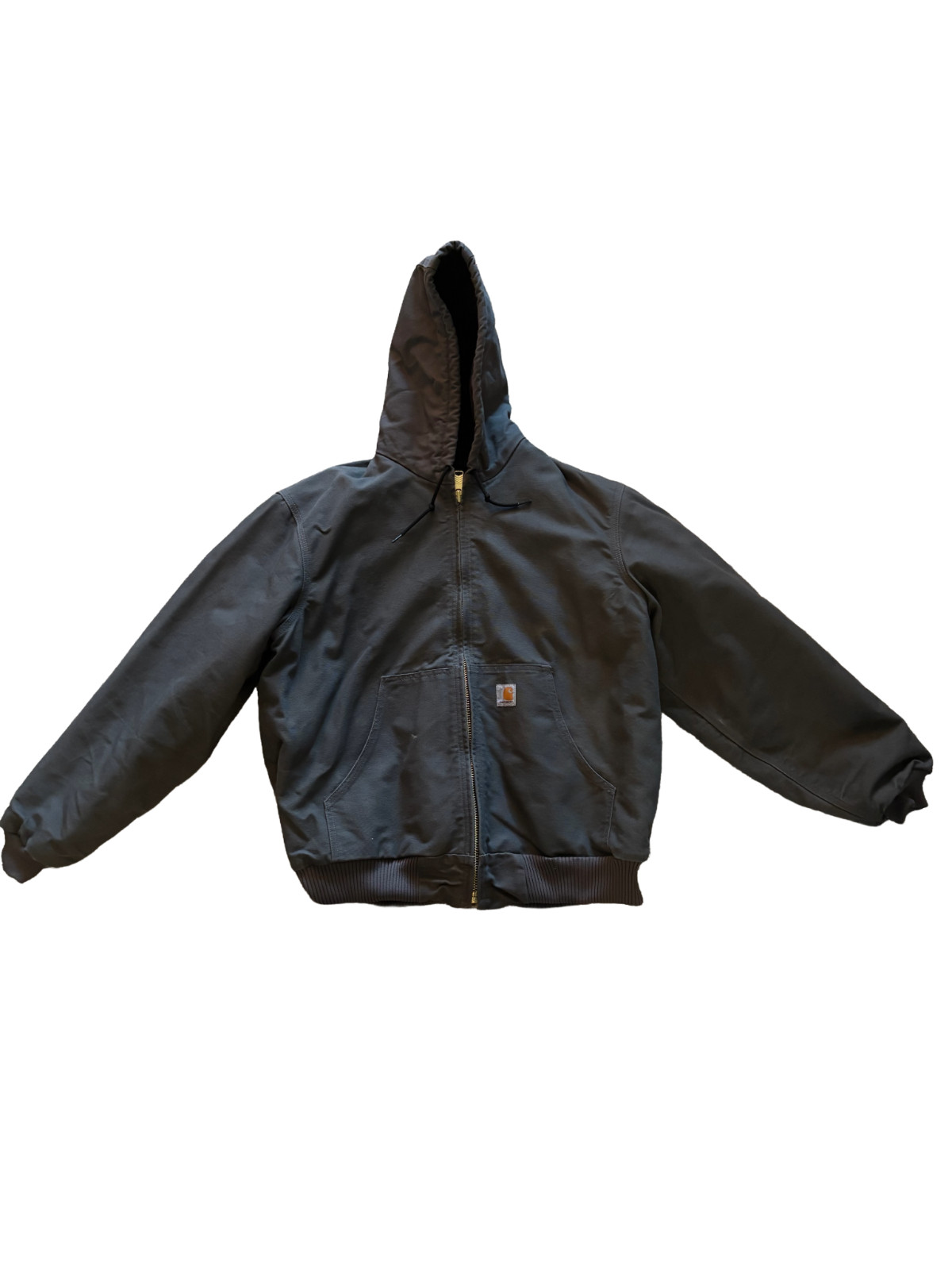 Carhartt Men’s Gray Quilt Lined Jacked 0J0140-M Large
