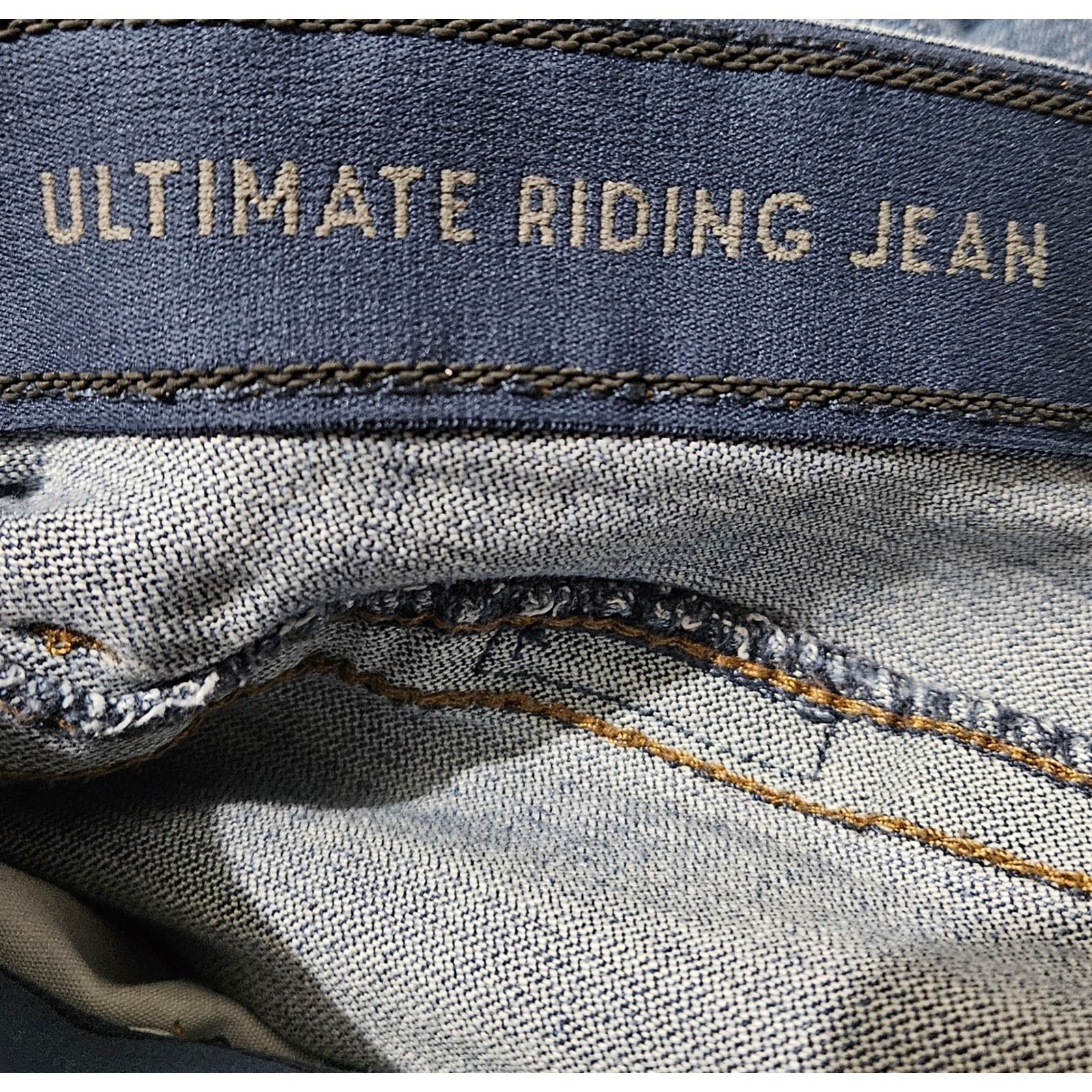 Wrangler Willow Ultimate Riding Jeans Womens Straight Leg 32×36 Actual 32×35