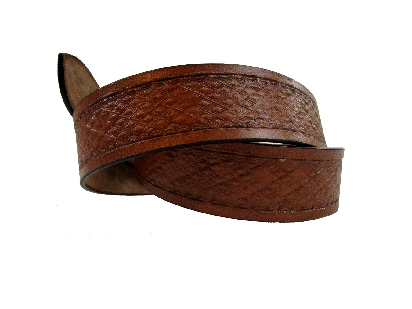 WESTERN BELTS FOR MEN TOOLED LEATHER WORK BELT CASUAL FOMRAL WEAR 32 TO 50