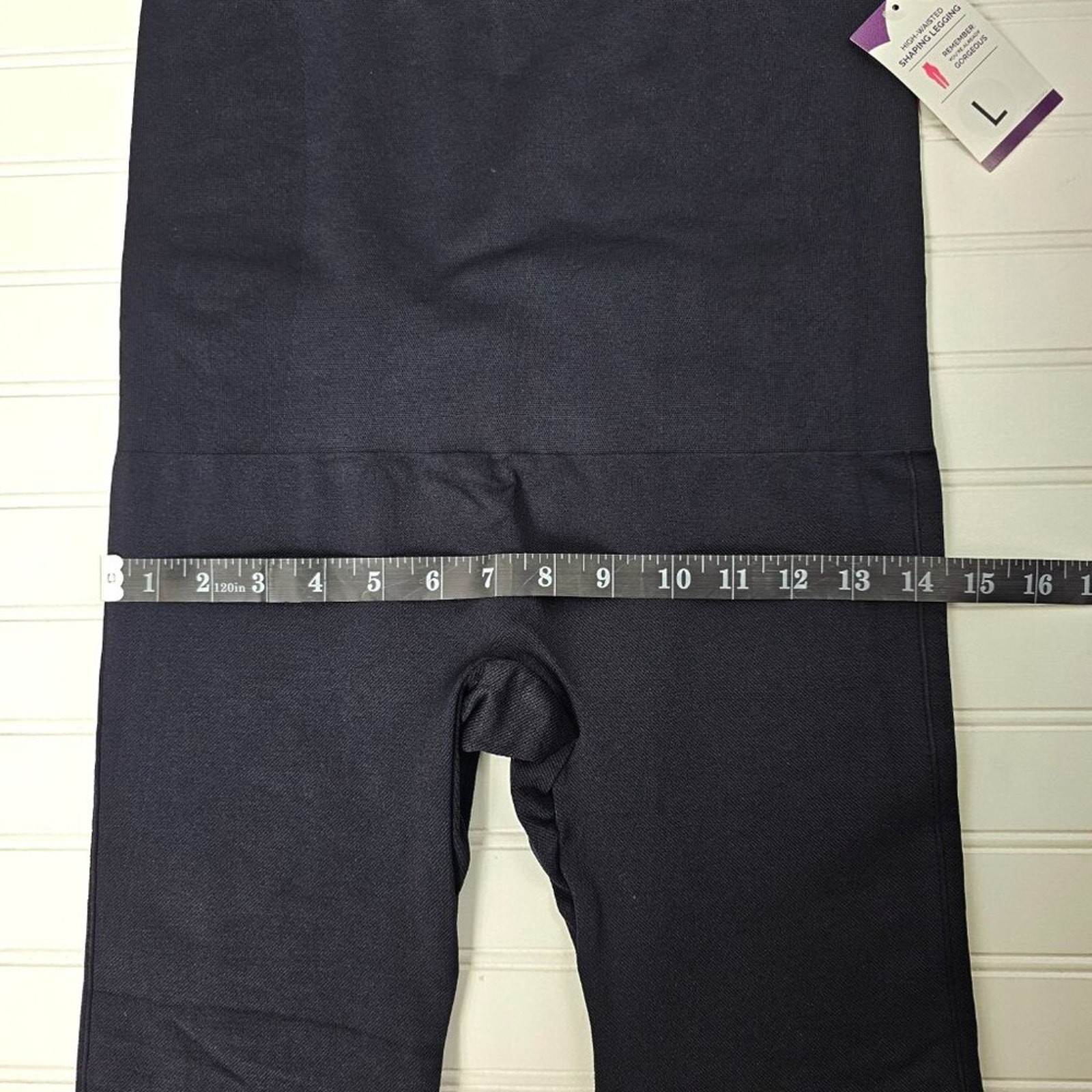 Empetua by Shapermint Women’s Black High Waisted Shaping Leggings Size L NWT