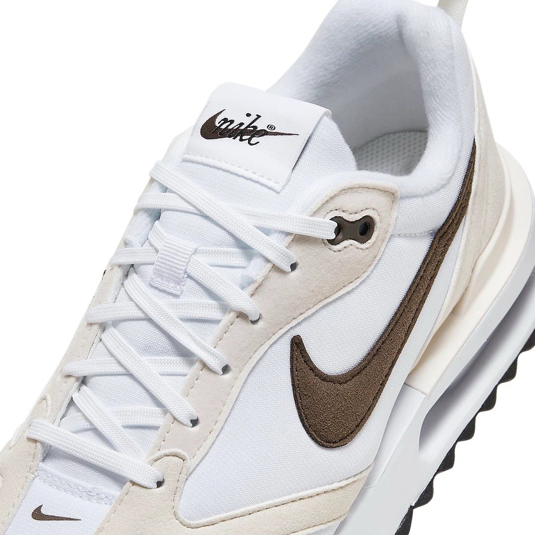 Size 9- Nike Air Max Dawn White Baroque Brown Women’s Sneakers Shoes DC4068-102