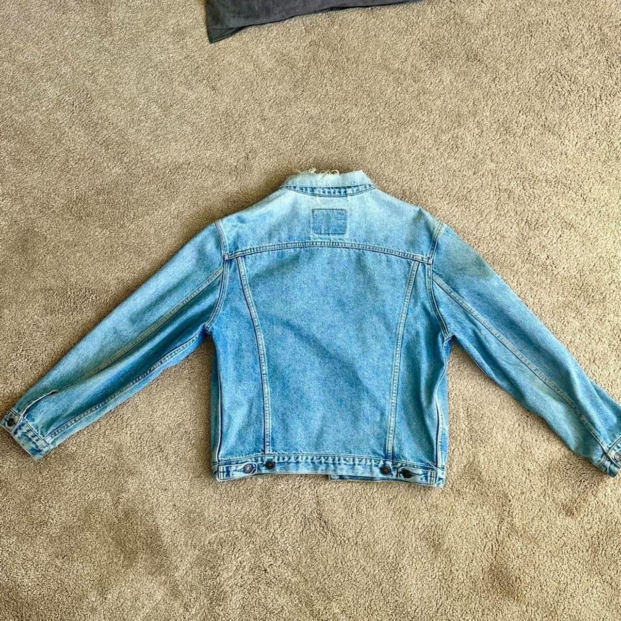 Vintage Levis Blue Denim Trucker Jacket Mens M