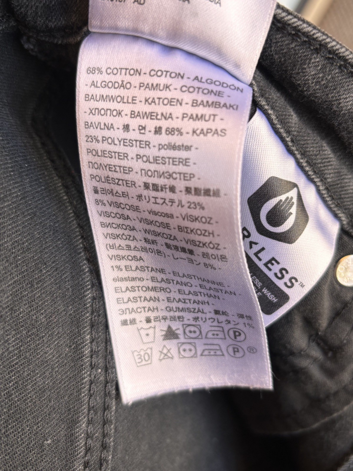 Levi’s Premium 721 High Rise Skinny Women’s Jeans – Black 28L 28W