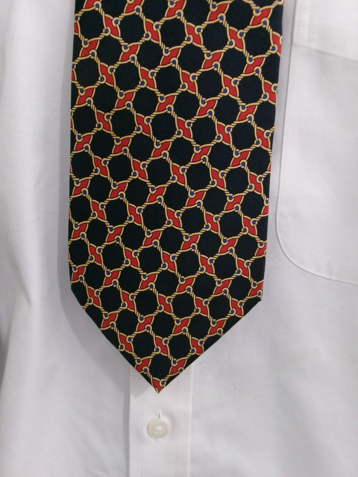 BROOKS BROTHERS /USA 🔥 3 3/4″ WIDE / SILK NECK TIE