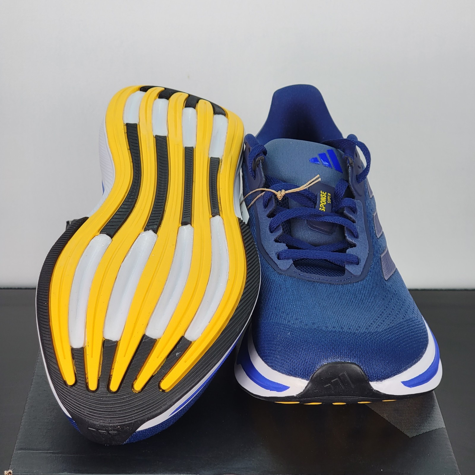 Adidas Response Super Men’s Size 11.5 Running Shoes Blue Athletic Sneakers