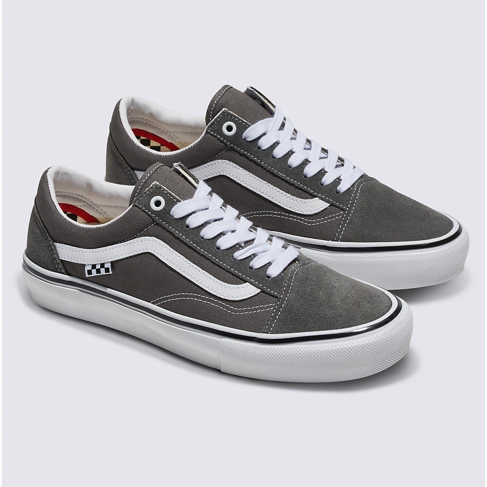 Vans Skate Old Skool – Pewter Grey/White UNISEX