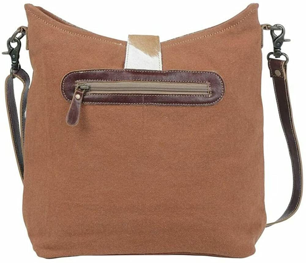 Myra Bags – Multipastels Hairon Cowhide Tribal Shoulder Bag