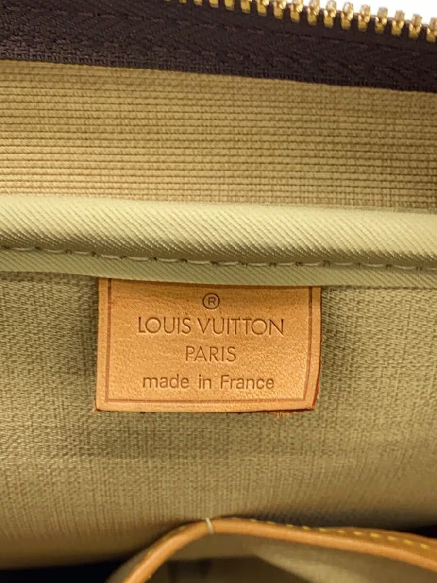 LOUIS VUITTON Bowling Vanity (Deauville) Handbag M4727 Monogram PVC BRW LV