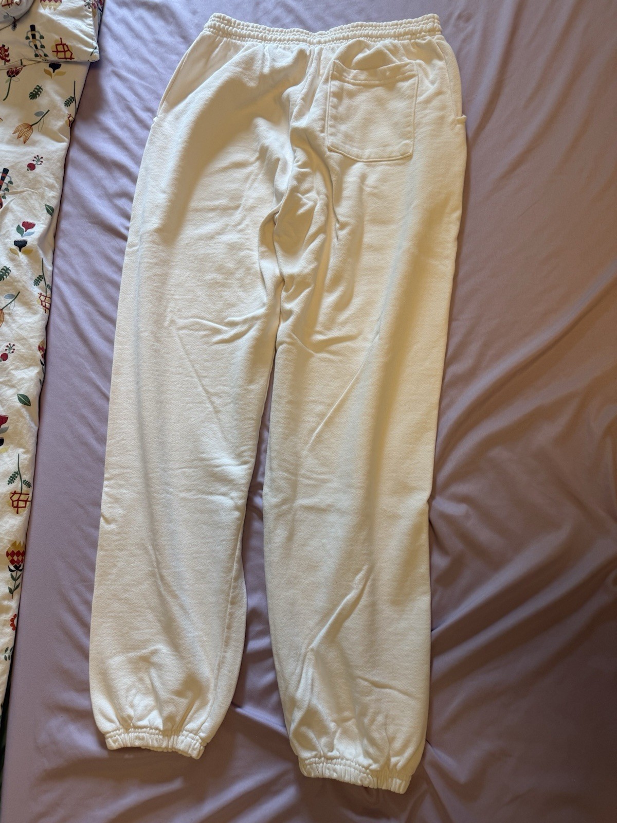Sp5der SP5 Mint Sweatpants Cream White XL Men’s Cotton Fleece New in Bag