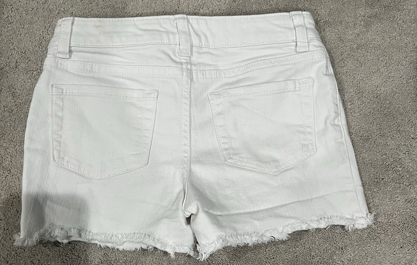 Youth kids Jean cut off shorts 7-8 multiple colors lot of four