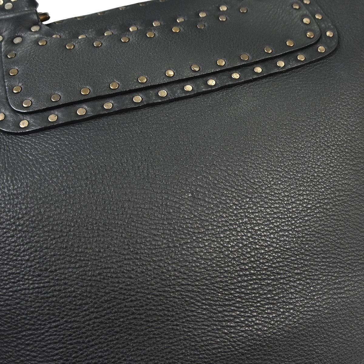 Celine Black Leather Boogie Tote Bag Handbag CE00/33 155406