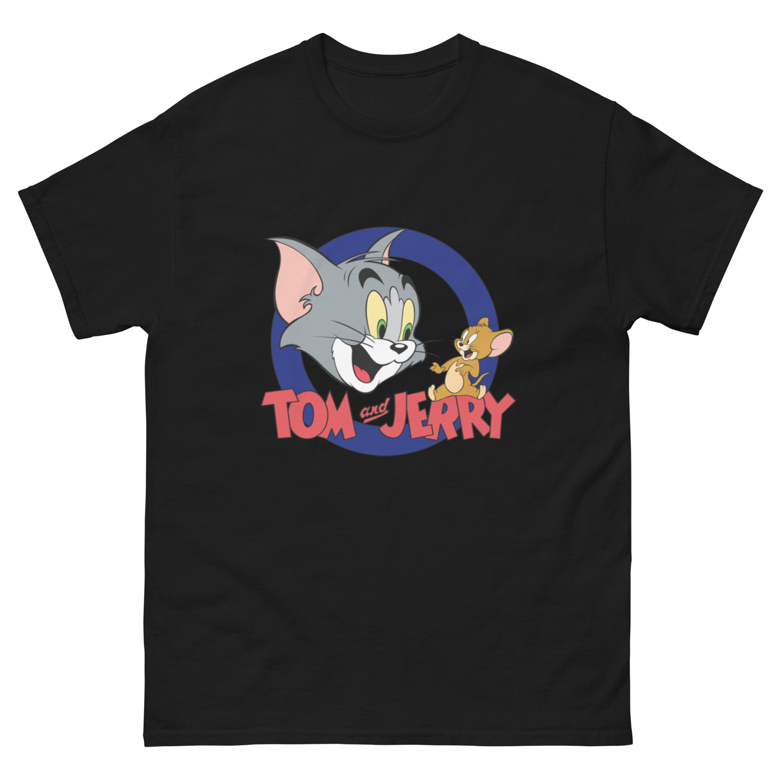 New Retro Vintage Tom and Jerry Men’s T Shirt S-3XL Assorted Colors