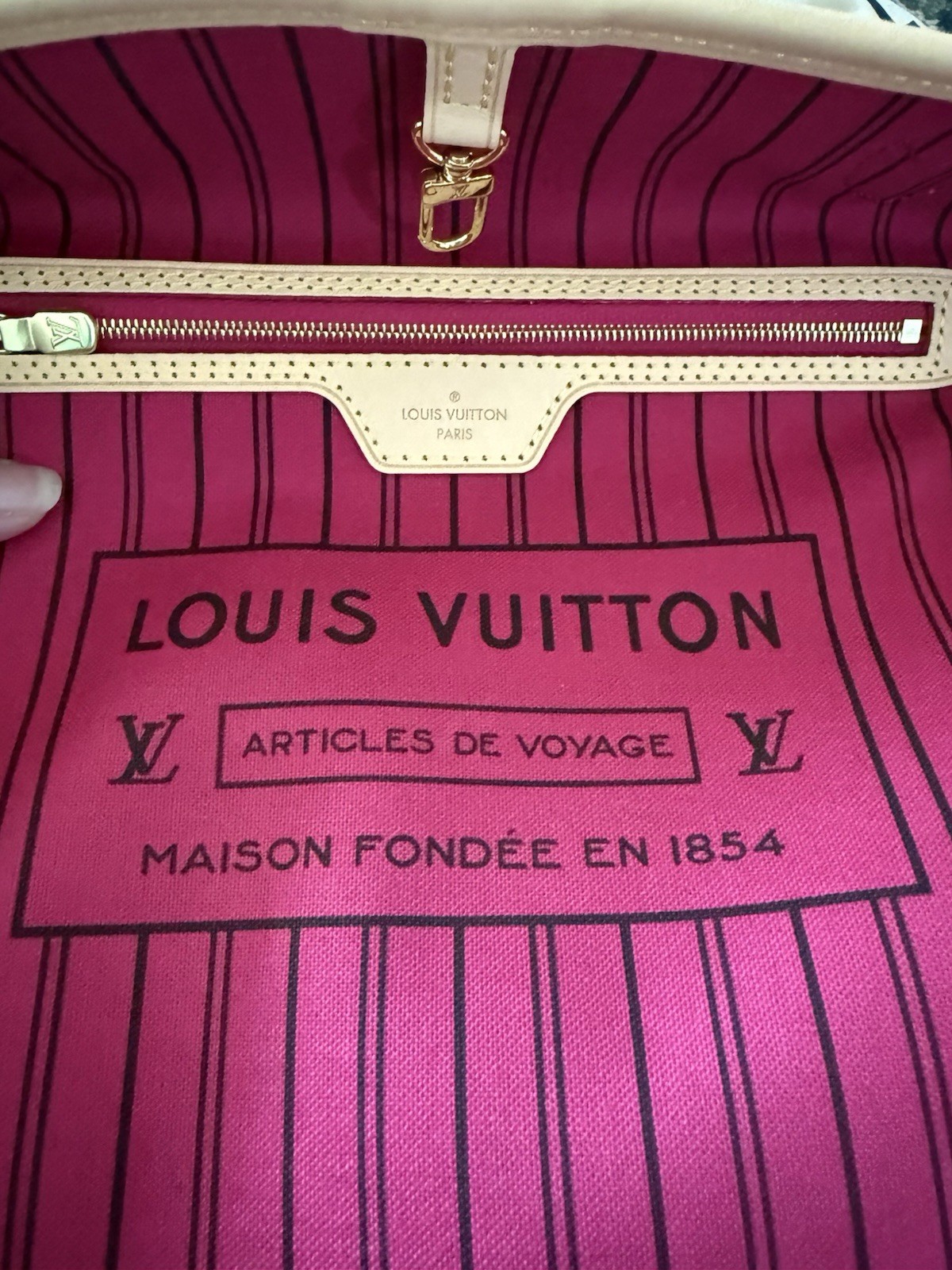 Louis Vuitton Monogram Tote Bag Neverfull