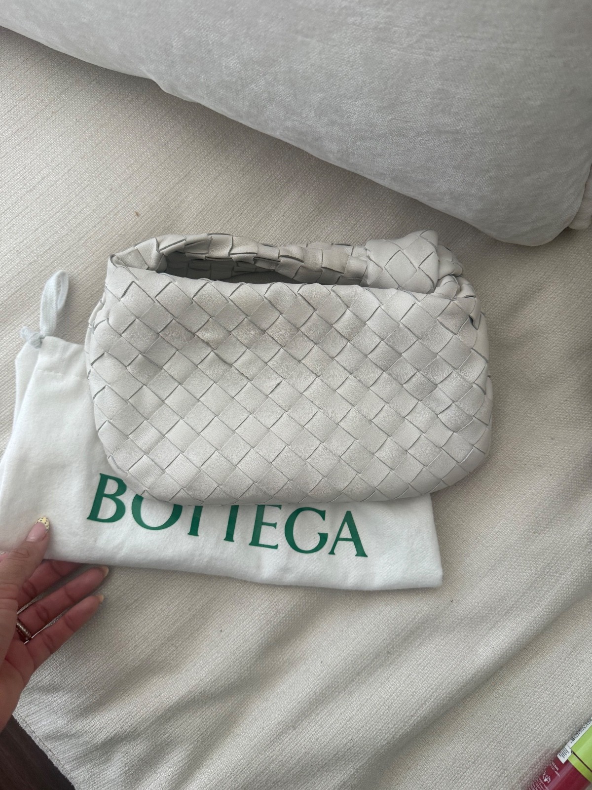 bottega veneta Mini white Jodie
