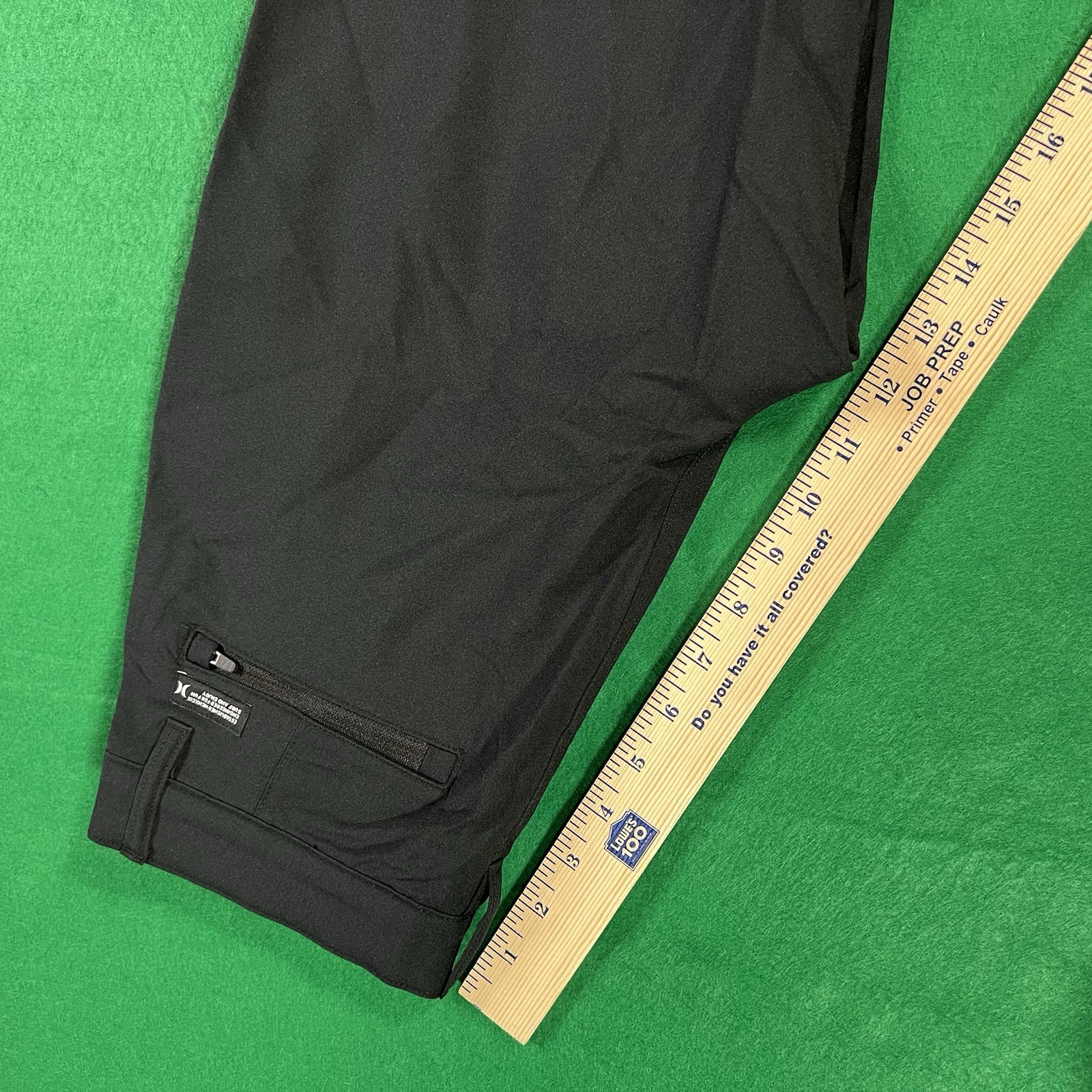Hurley All Terrain Hybrid Walk Short Black Size 28 9.75 IN Inseam 20 IN Outseam